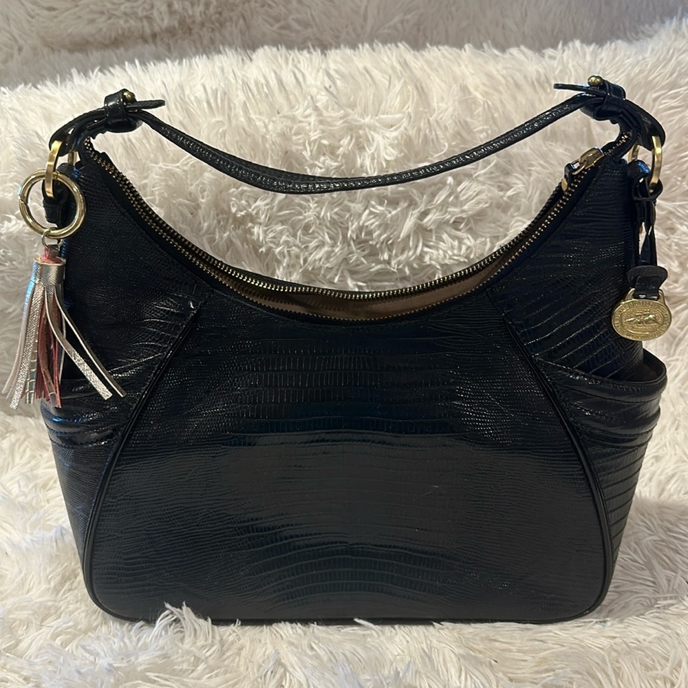 Brahmin Black Shoulder Purse, Never Used